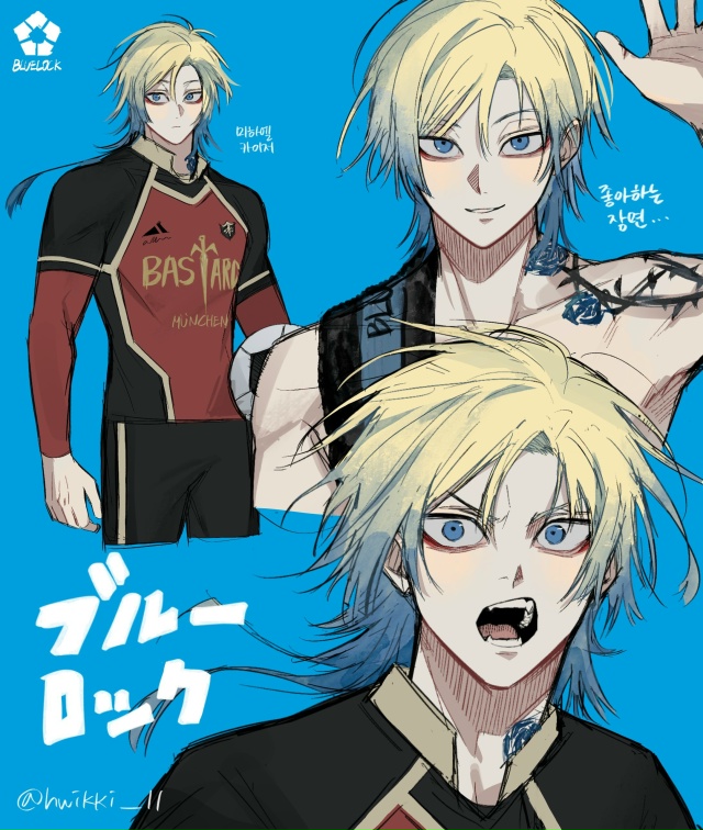 #Blue_Lock / Синяя тюрьма: Блю Лок
Art: hwikki_11