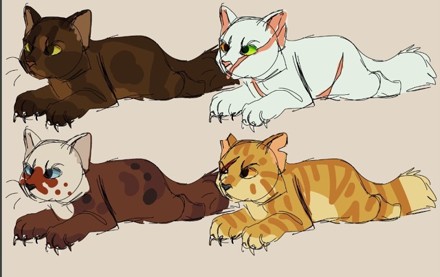 Команде Warrior Cats стоило бы выпускать наборы мерча вмест?...