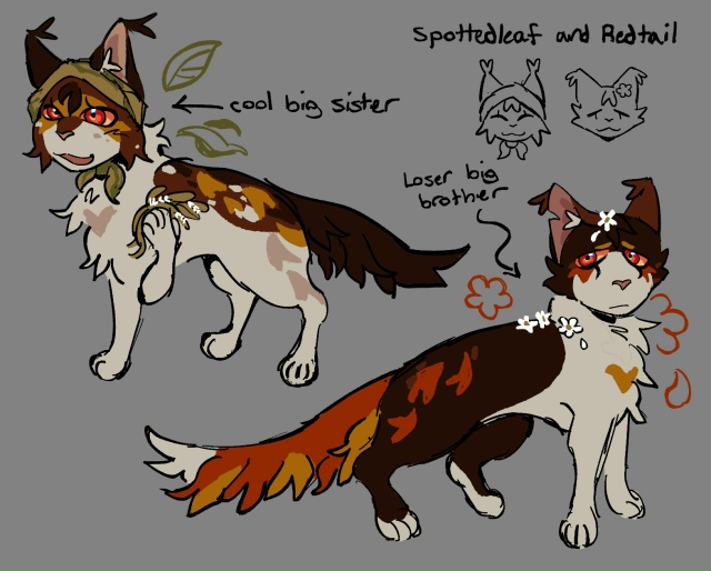 Пестролистая и Ярохвост
© honeycuppy
#KV_ZZ_ART