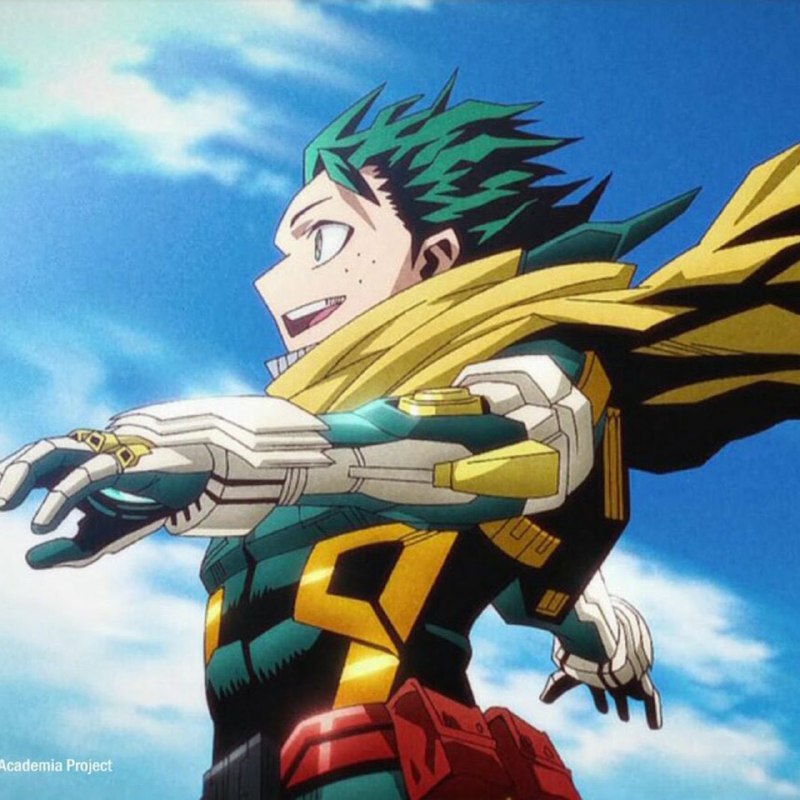 Герои рядом
3 апреля будет раскрыта новая информация к OVA по "Моей геройской академии" (Boku no He