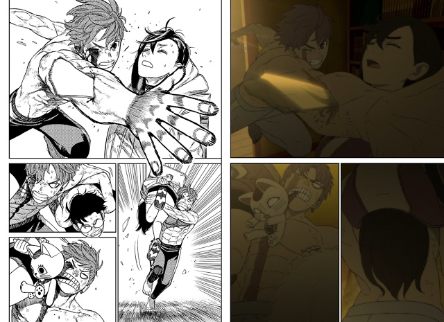 Сравниваем «Дандадан» - манга х 2 серия 2-го сезона аним?...