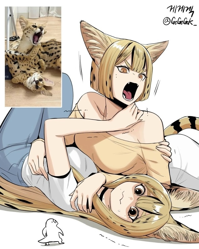 Хуманизация во всей красе:3 (gegegekman)