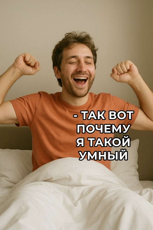Поздний подъём — возможный признак развитого интелле?...