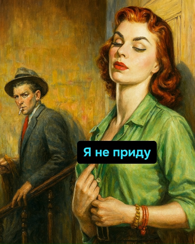 Она взяла самое важное — настроение, и оставила его до?...