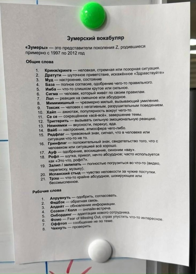 Вечерний чат!
Старички, кому за 30, какие из этих слов вы ...