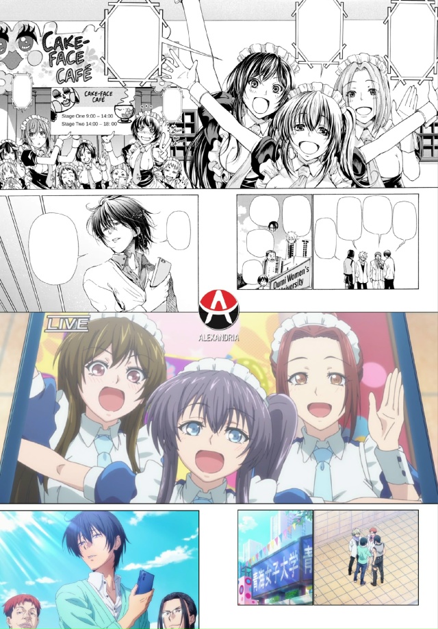 🤿 Сравниваем «Необъятный Океан»: манга х 5 серия 2 сезо...