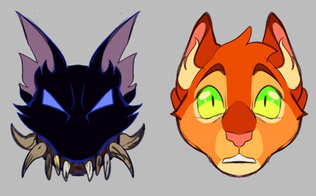 Бич и Огнезвезд
© sillystylefries
#KV_ZZ_ART