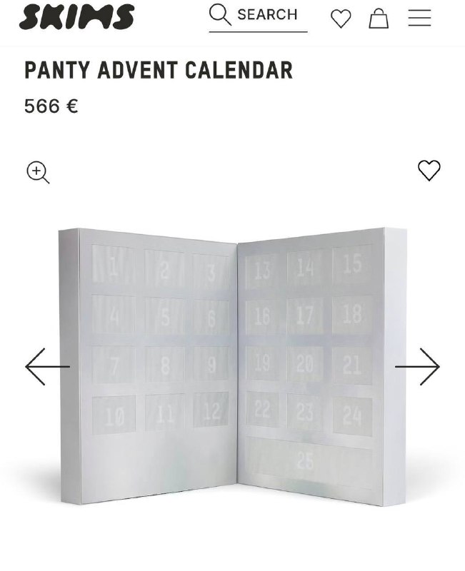 Ор, бренд Ким Кардашьян выпустил адвент-календарь с ТРУСАМИ. Внутри 25 окошек с лимитированными стри
