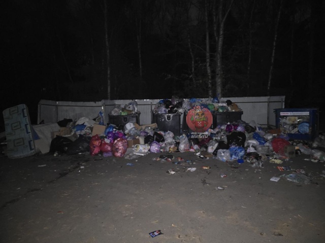♻ На ул. Ферсмана между 20 и 22 домами переполнена мусорк...