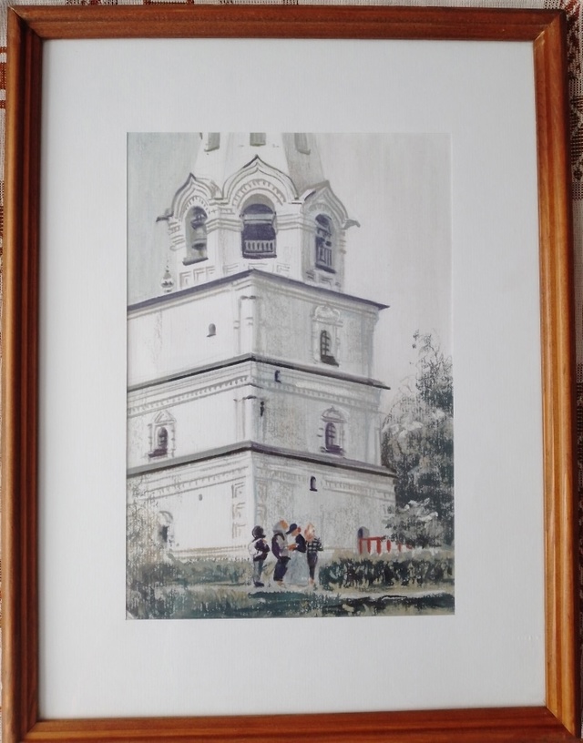 По можайским монастырям
Художник Евгения Ананьева 🎨