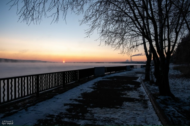 Морозное утро 15 ноября в двадцатом году!
Фото: Юрий Жар...