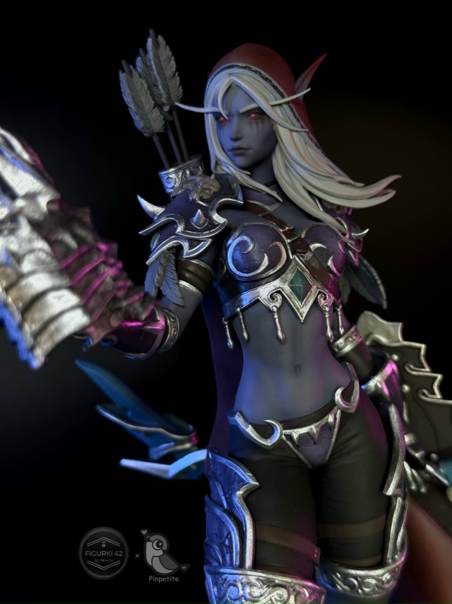 Сильвана Ветрокрылая. Ожившая легенда Азерота. 🌑
На?...