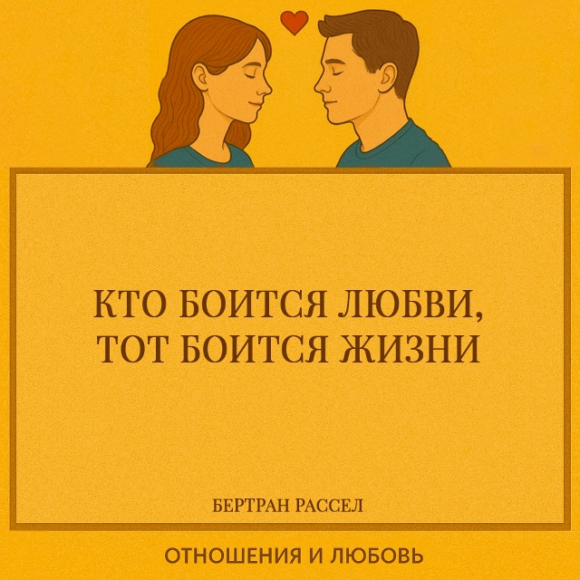 Любовь — это сама жизнь в её чистом, непредсказуемом п?...