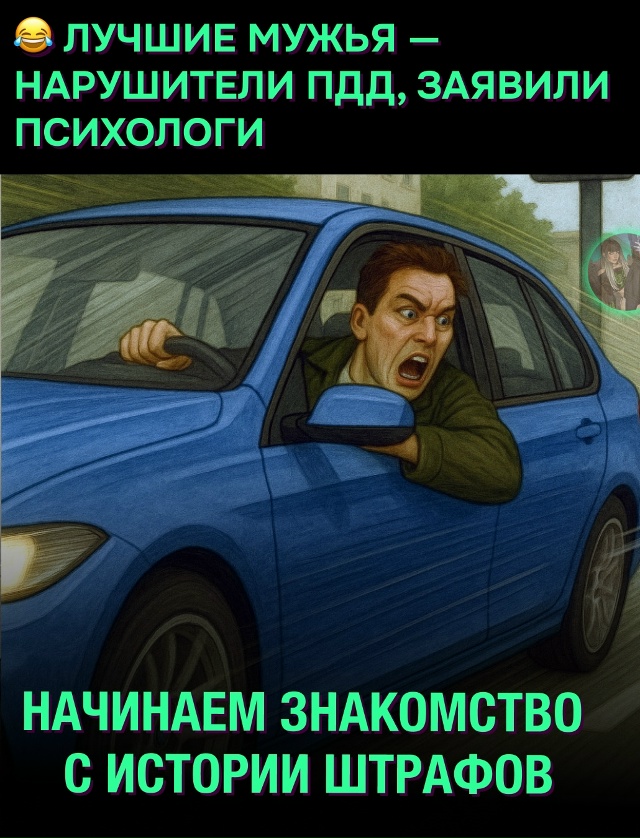 😅 Психолог: мужчины, которые ездят «по встречке», лучш...