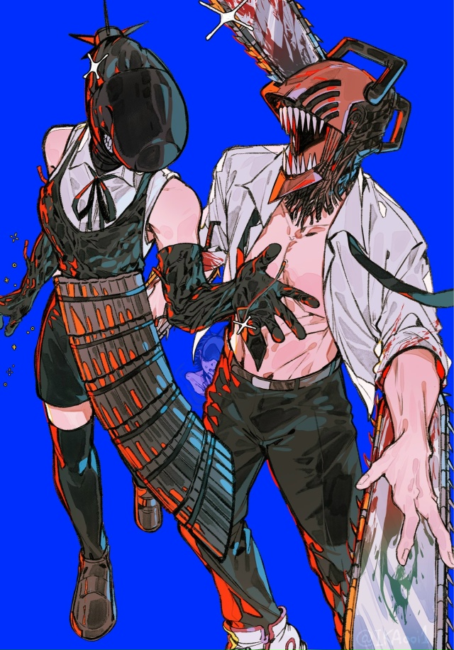 #Chainsaw_Man / Человек-бензопила
Art: IKAooi1