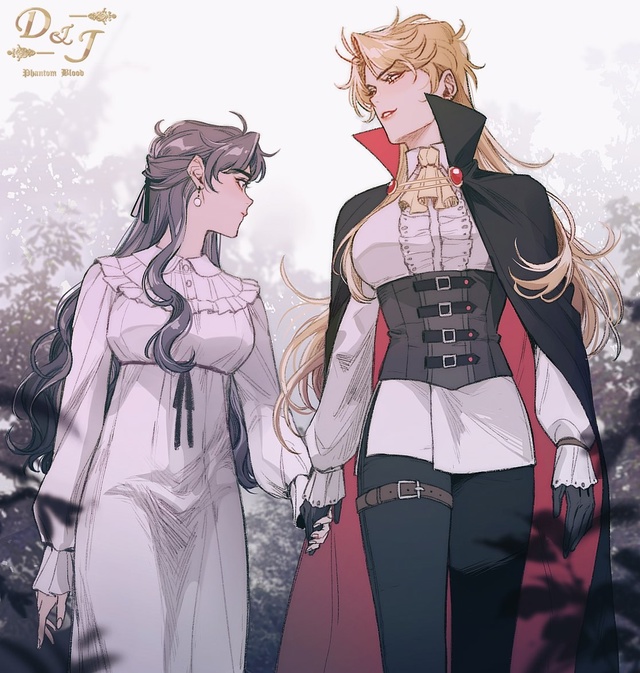 Персонаж: Dio Brando и Jonathan Joestar
Сеттинг: Невероятное приклю...