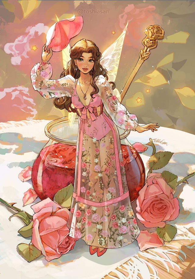 #Disney #Tinker_Bell / Феи
Очаровательные феечки от Toshia_San_art