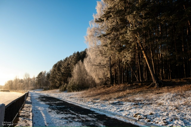 Морозное утро 15 ноября в двадцатом году!
Фото: Юрий Жар...