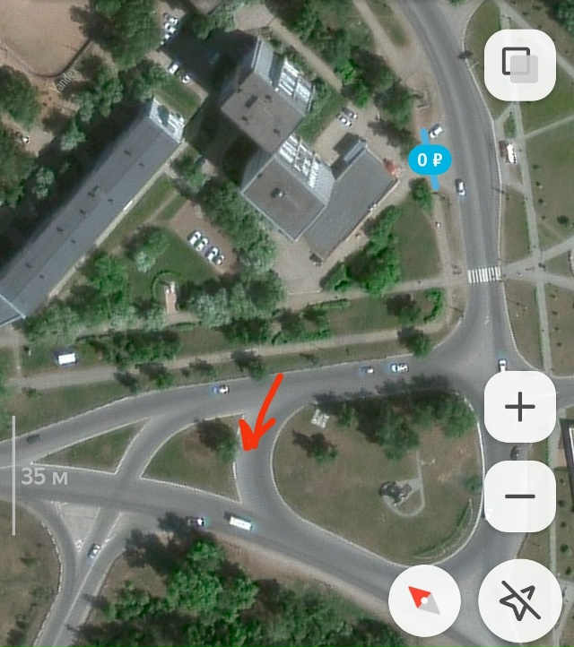 Кто знает, что рассыпали на дорожном кольце по Вокзаль?...