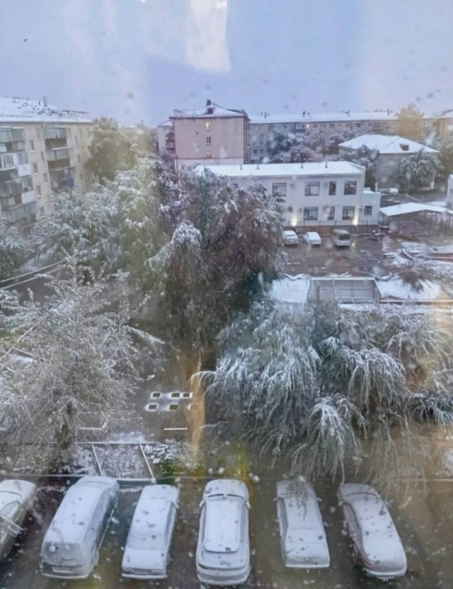 Сегодня в Сибае выпал первый снег ❄️
Ждём в Салавате? ...