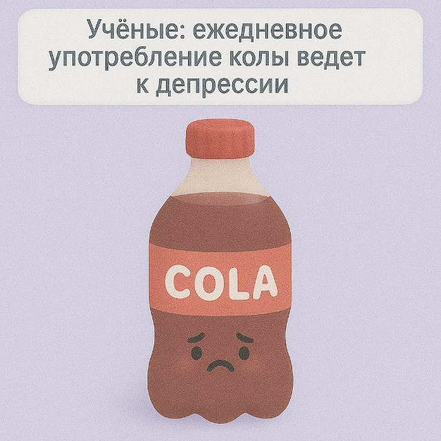 ? Горькая правда о сладкой газировке
Учёные отмечают...