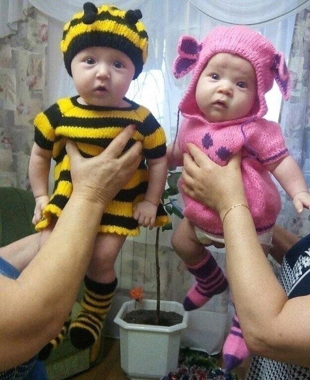 Пчелка и Лунтик ждут вашей оценки)