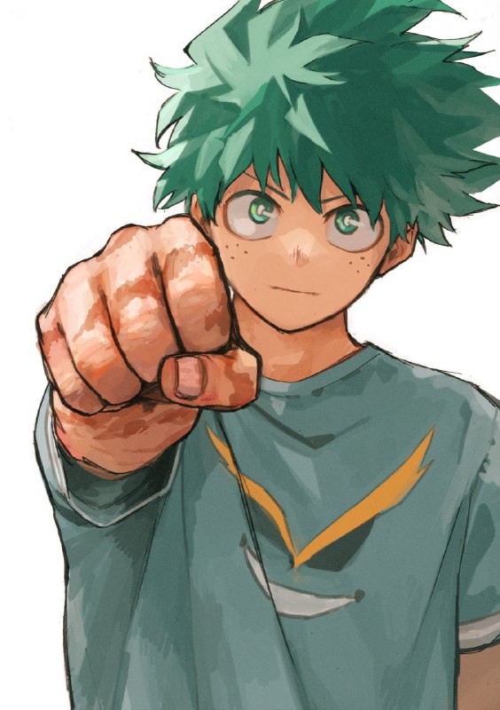 ⚡️Новые иллюстрации от автора «Моей геройской академии»