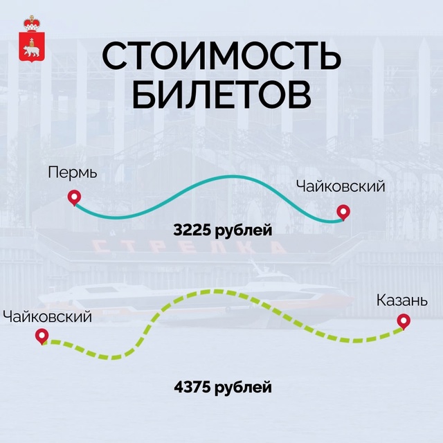Уже завтра в Пермь прибудет «Метеор»
В краевую столи?...