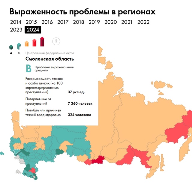 👉Смоленская область признана умеренно безопасной
??...