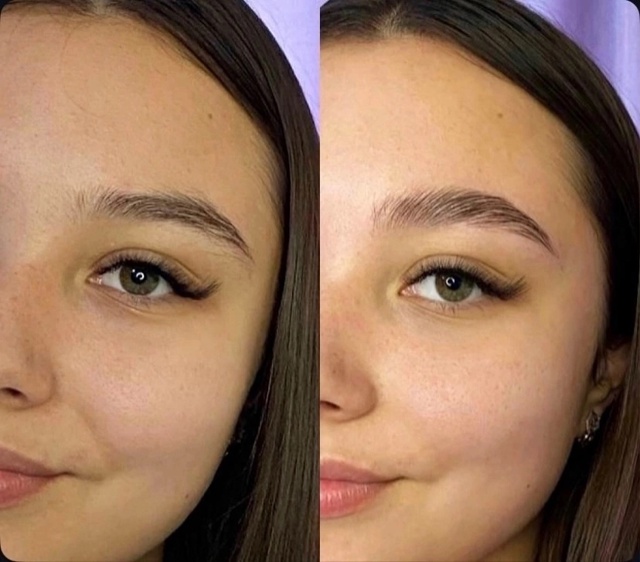 Добрый день,меня зовут Алина,я мастер-бровист!
-В спект?...