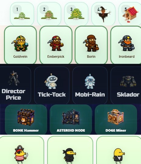 #Fomo_Fighters #Grow_Tea #Golden_Miner #Signal2193 #MEME_MINING #PandaFiT #Doodle_Jump
Комбо