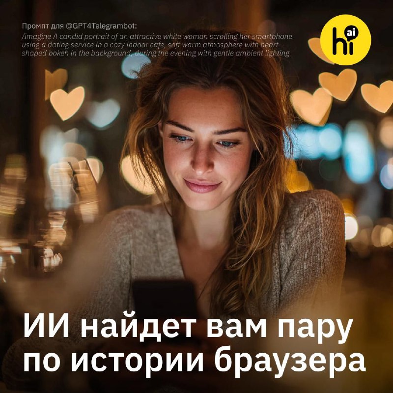 ❤️ Новый ИИ-сервис найдет вам пару по истории браузера
Новый ИИ-сервис для знакомств Browser Dating