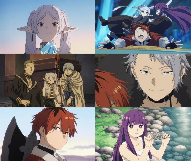 🍃Кадры к первой серии 2 сезона аниме «Провожающая в последний путь Фрирен»
Премьера запланирована н