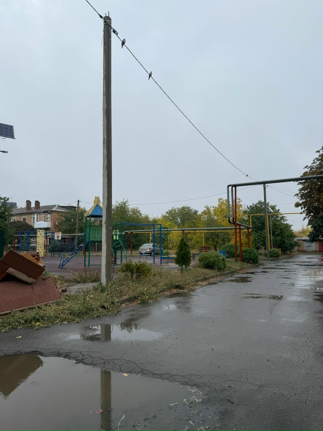 После дождя
Поселок Западный