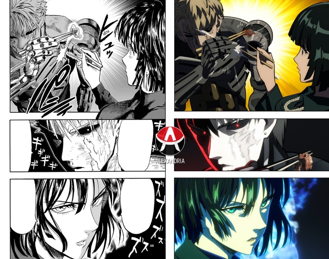 👊 Сравниваем [club50378987|«Ванпанчмен»]: манга х 4 серия 3 се...