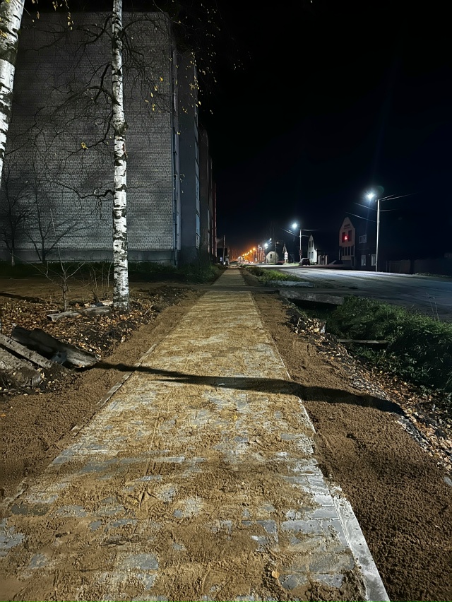 На Фефилова теперь есть тротуар