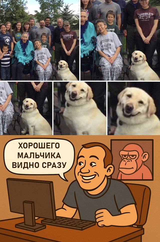 Безумные приколы
Полноправный член семьи