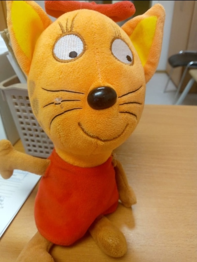 Оставленная игрушка ждёт в детской поликлинике 251каб