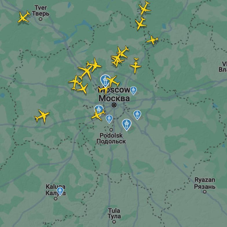 ✈️ Временные ограничения на прием и выпуск рейсов введены в московских аэропортах Домодедово и Жуков