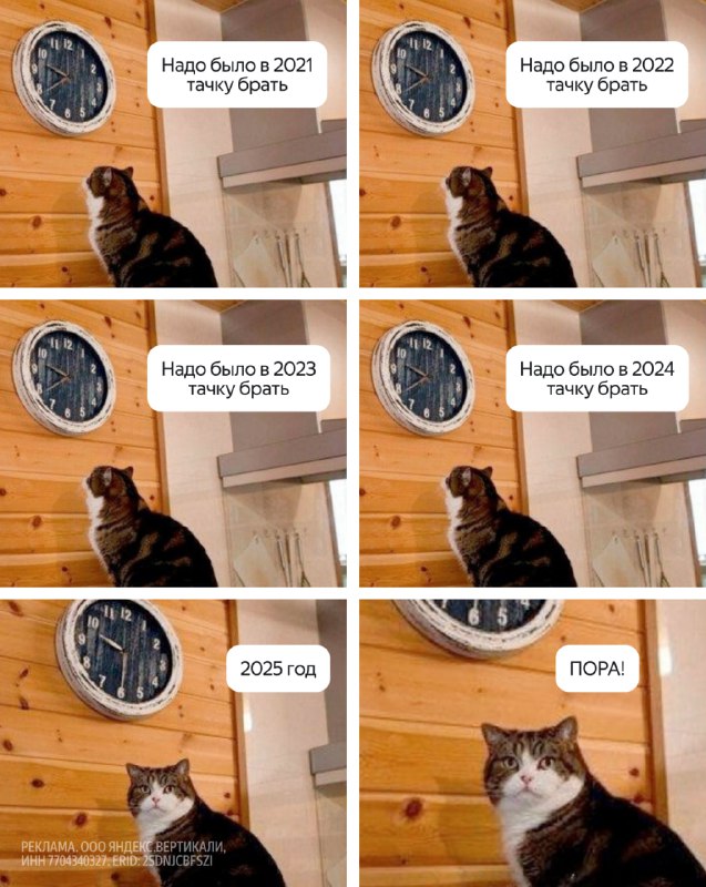 «Да не, ещё годик подожду»