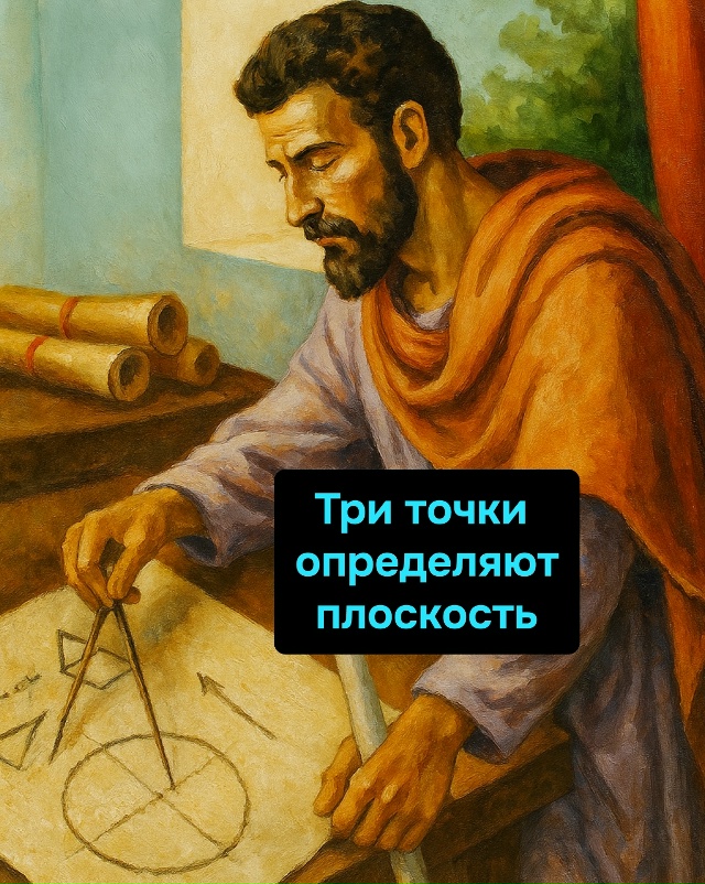 Три точки строят плоскость, а три буквы строят твой быс...