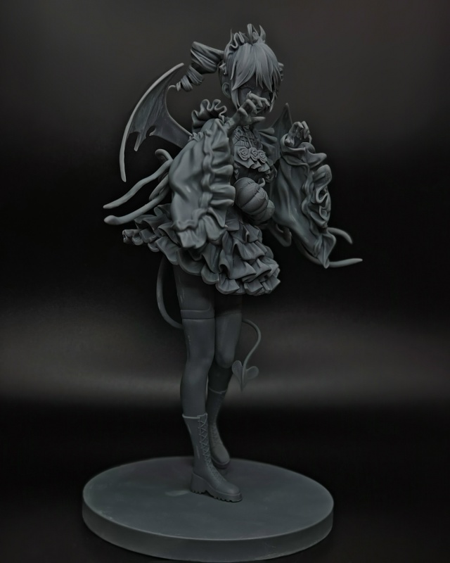 Kasane Teto, общая высота фигурки 25 см. 
Фигурка была напеча...