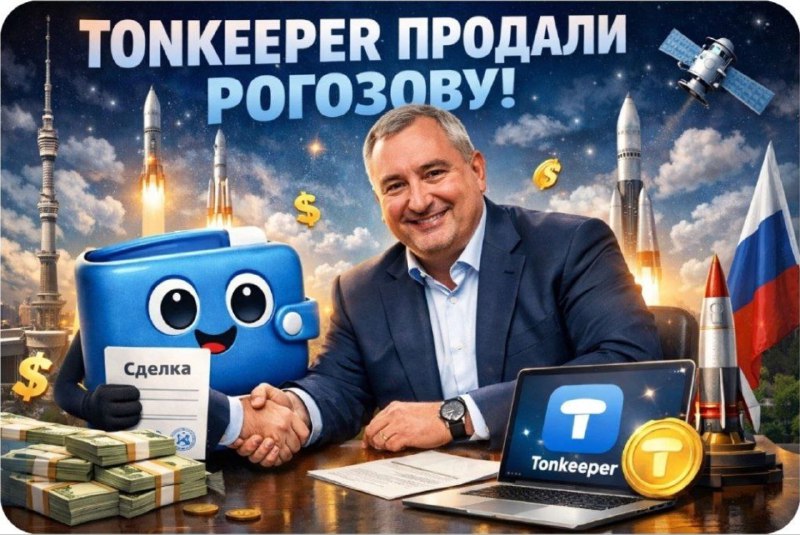 Кошелек Tonkeeper был продан. Создатель Tonkeeper Олег Андреев продал свою долю Андрею Рогозову, эк