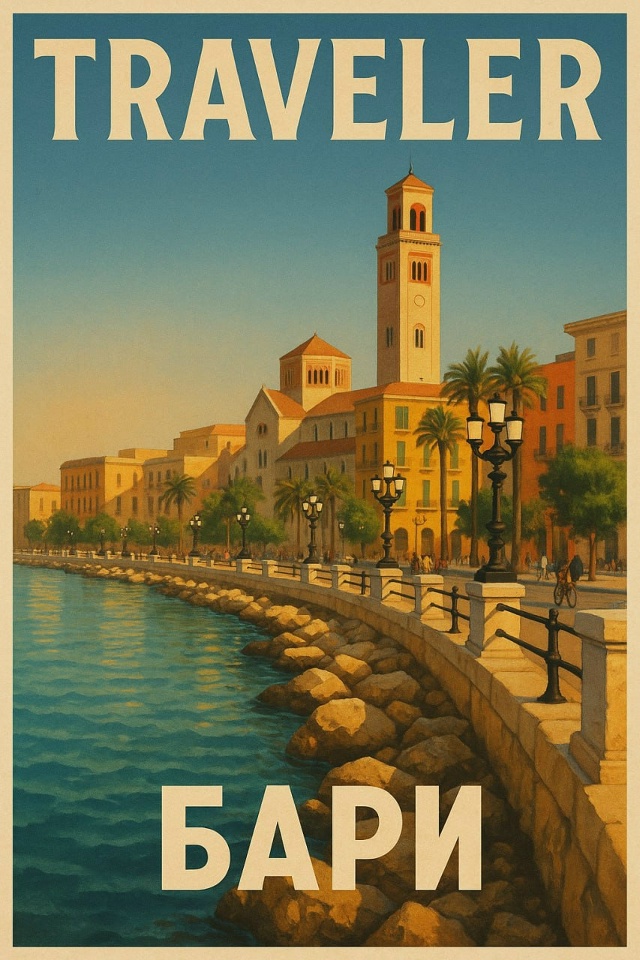 ? Бари — солнечная столица Апулии, где море встречает...