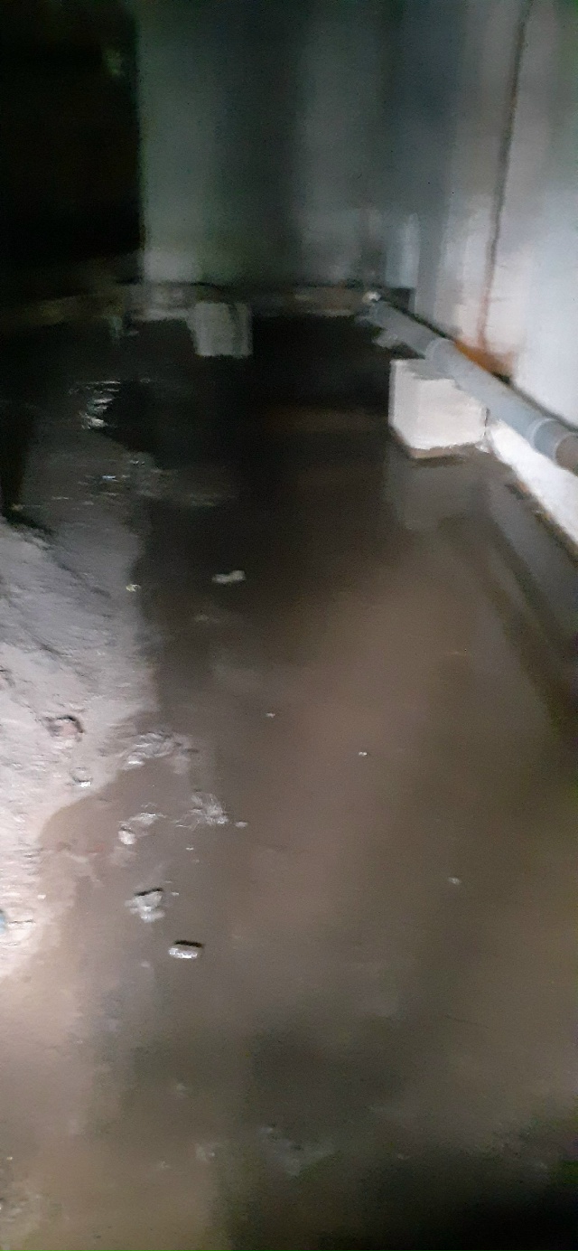 Энергетиков 4 подвал в воде уже год.