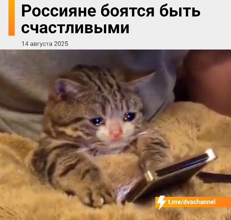 Россияне боятся быть счастливыми, выяснили психологи
Это называется «синдромом дискомфорта стабильн