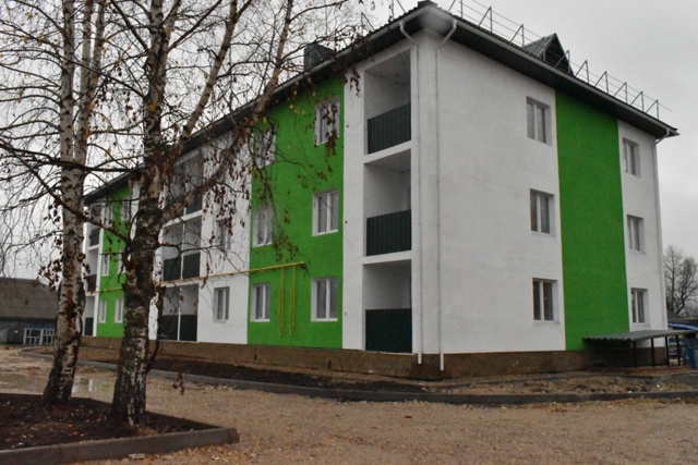 Вот такие симпатичные многоэтажки строят в Аскино. И д?...