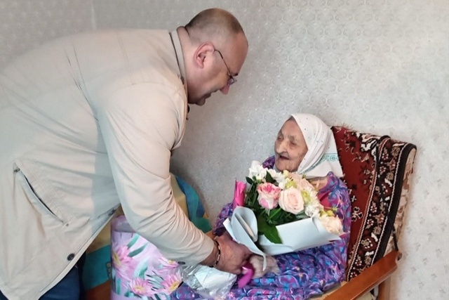 Жительница Тамбовского округа отметила 110-летие
Марии...