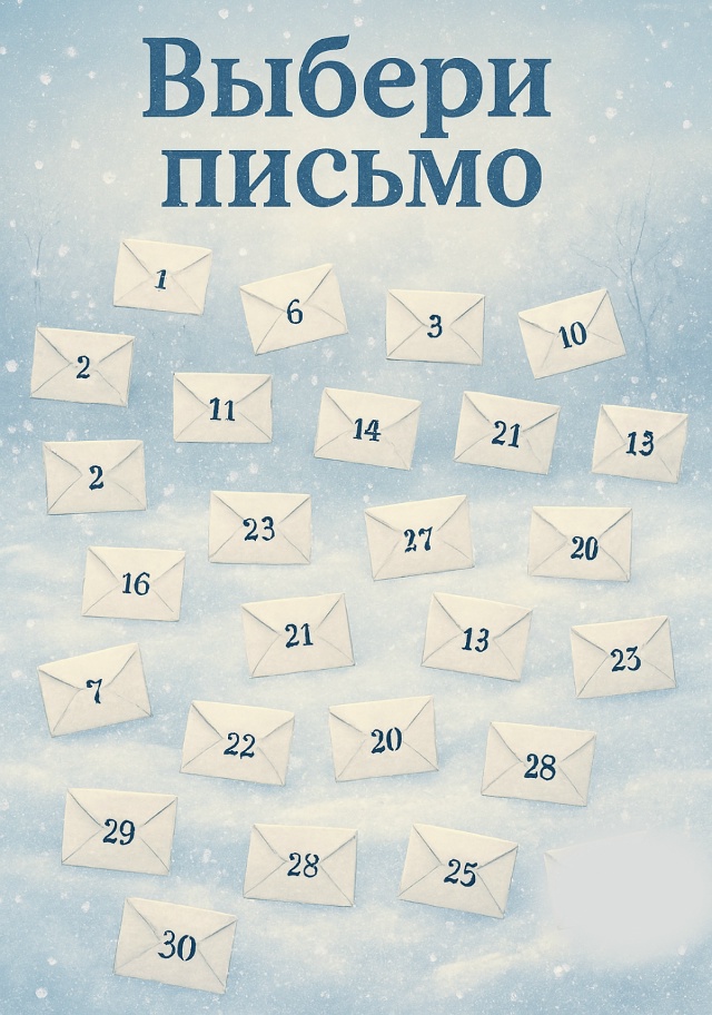 Какое письмо тянет тебя — и какое предупреждение оно н...