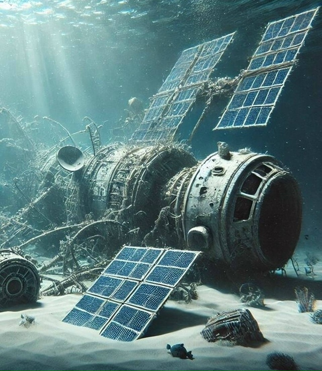 В южной части Тихого океана, в 2600 км от суши, находится ?...